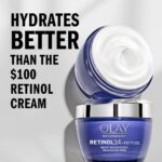 Olay Regenerist Retinol Moisturizer, Retinol 24 Night Face Cream, 1.7oz + Whip Face Moisturizer