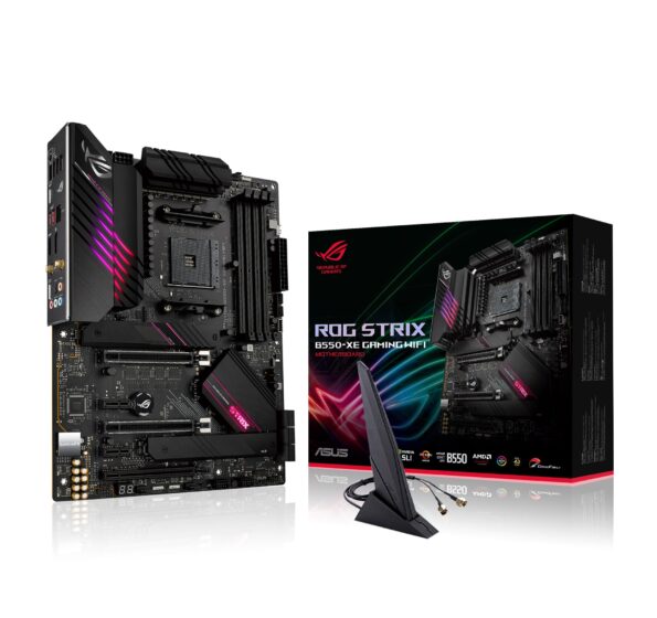 ASUS ROG Strix B550-F Gaming (WiFi 6) AMD AM4 Zen 3 Ryzen 5000 & 3rd Gen Ryzen ATX Gaming Motherboard (PCIe 4.0, 2.5Gb LAN, BIOS Flashback, HDMI 2.1, Addressable Gen 2 RGB Header and Aura Sync)