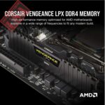 Corsair Vengeance LPX 16GB (2x8GB) DDR4 DRAM 3200MHz C16 Desktop Memory Kit – Black (CMK16GX4M2B3200C16)