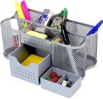 DecoBros Desk Supplies Organizer Caddy, Black