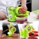 Pack Of 2 Multifunction Manual Juicer & Multifunction Manual Meat Mincer, Chopping Machine, Meat Grinder