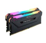 Corsair Vengeance RGB PRO 16GB (2x8GB) DDR4 3200MHz C16 LED Desktop Memory – Black